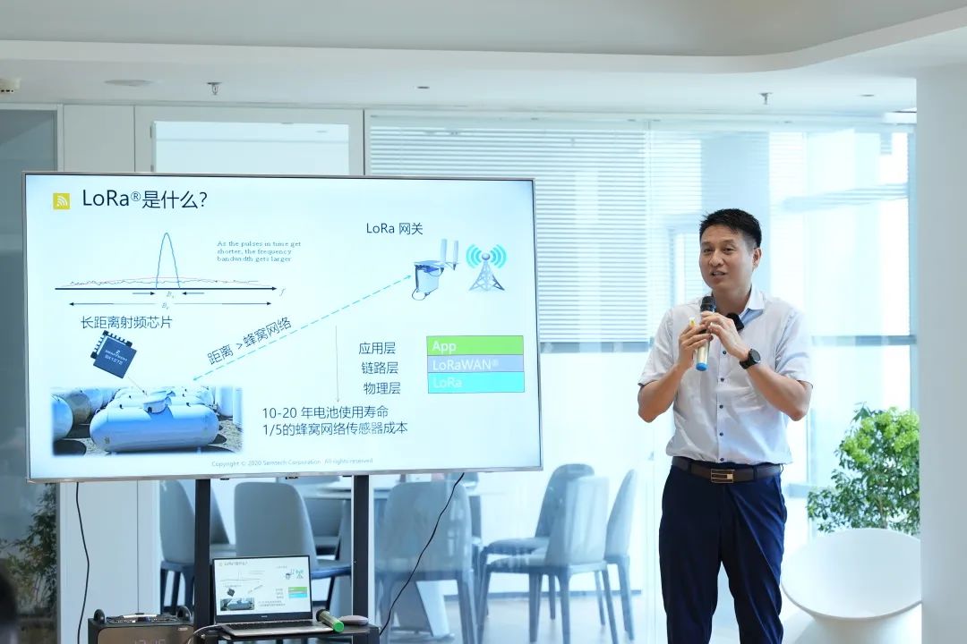 ����������ɳ���۽�LoRa������̽���ǻ�¥�����ҵ��̬��·��