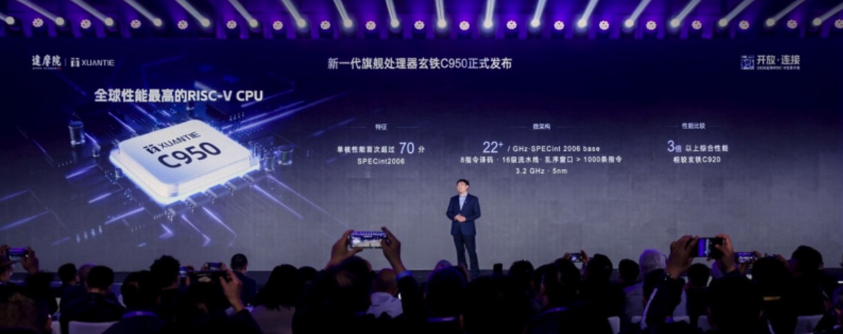 RISC-Vͻ�����ܼ��ޣ���һ���������������������ԭ��֧��ǧ�ڲ�����ģ��