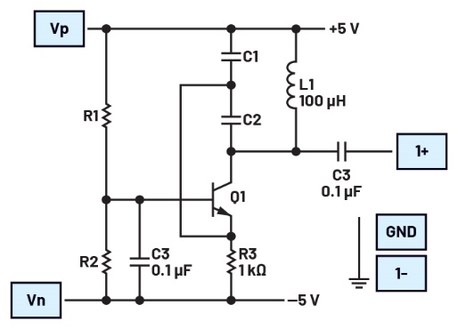 �������Colpitts�����������۵�ʵ����������Ƶ�ź����ɺ��ļ���